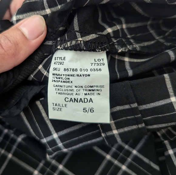 VINTAGE  Le Chateau Plaid Mini Skirt - Picture 3 of 4